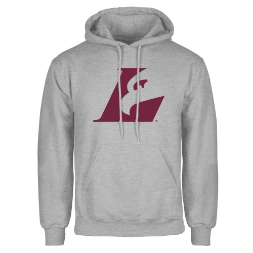  Grey Fleece Hoodie - Eagle L