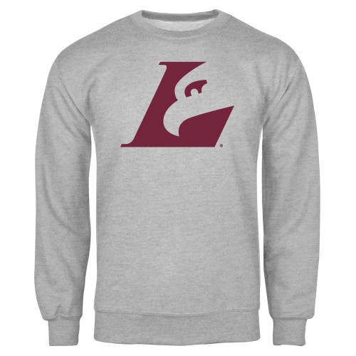  Grey Fleece Crew - Eagle L