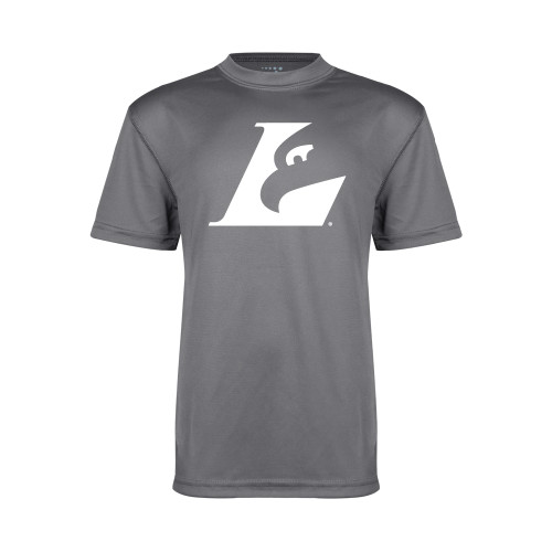  Youth Performance Grey Concrete Tee - Eagle L