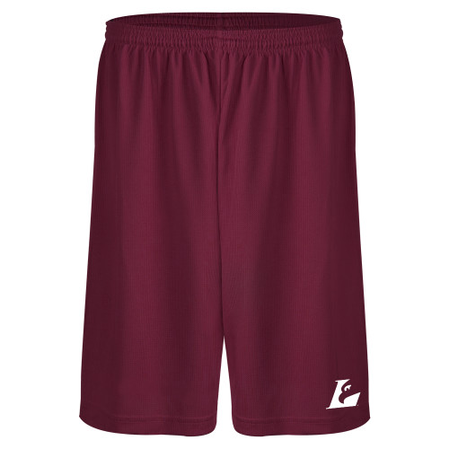  Maroon Performance Classic 9 Inch Short - Eagle L
