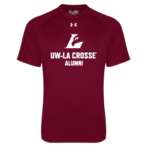  Under Armour Maroon Tech Tee - UWL Alumni