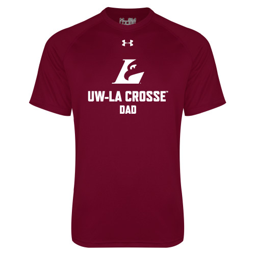  Under Armour Maroon Tech Tee - UWL Dad