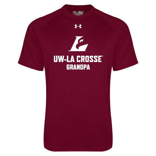  Under Armour Maroon Tech Tee - UWL Grandpa