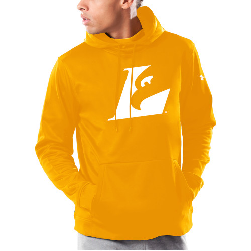  Under Armour Gold Armour Fleece Hoodie - Eagle L