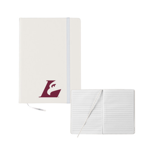  5x7 White Hard Cover Journal - Eagle L