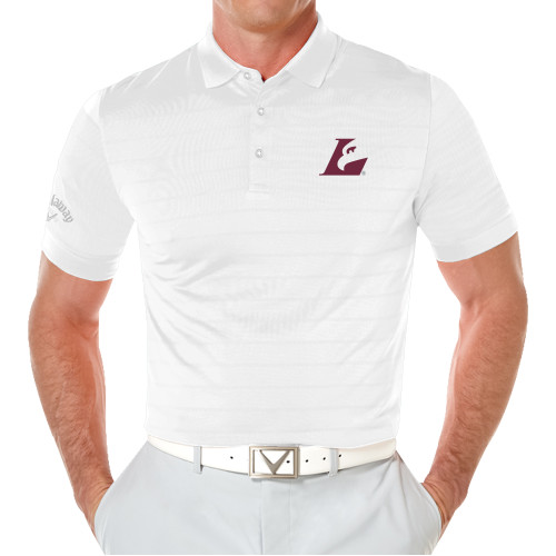  Callaway Opti Vent White Polo - Eagle L EMB
