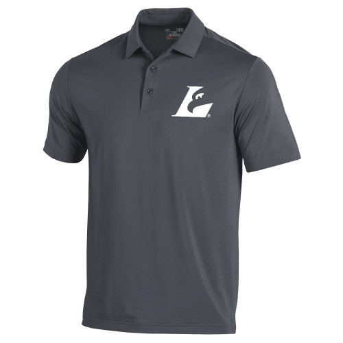  Under Armour Graphite Performance Polo - Eagle L EMB