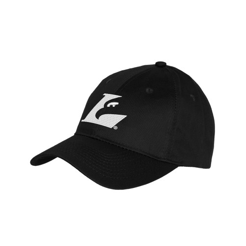 Youth Black Pro Style Hat - Eagle L EMB