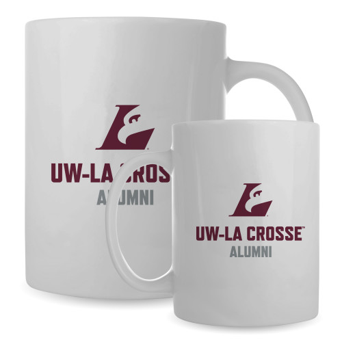  Full Color White Mug 15oz - UWL Alumni