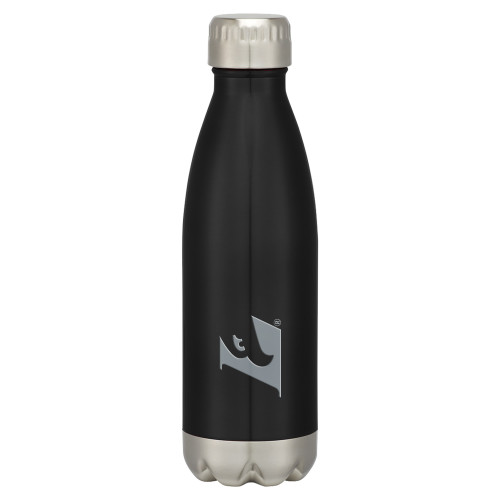 Swig Stainless Steel Black Bottle 16oz - Eagle L Engraved