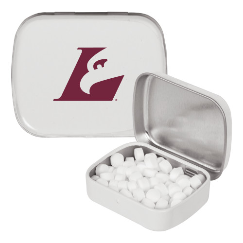  White Rectangular Peppermint Tin - Eagle L
