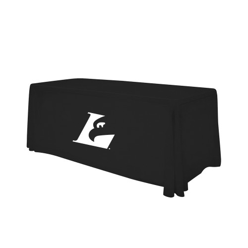  Black 6 foot Table Throw - Eagle L