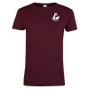 Thumbnail image for  Womens Maroon Short Sleeve Tee