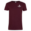 Thumbnail image for  Womens Maroon Short Sleeve Tee