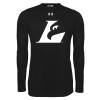 Thumbnail image for  Under Armour Black Long Sleeve Tech Tee