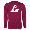 Thumbnail image for  Maroon Performance Long Sleeve Shirt