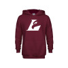 Thumbnail image for  Youth Maroon Fleece Hoodie