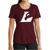 Thumbnail image for  Womens Maroon Performance Short Sleeve Tee
