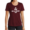 Thumbnail image for  Womens Maroon Performance Short Sleeve Tee