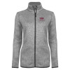 Thumbnail image for  Womens Grey Heather Fleece Jacket
