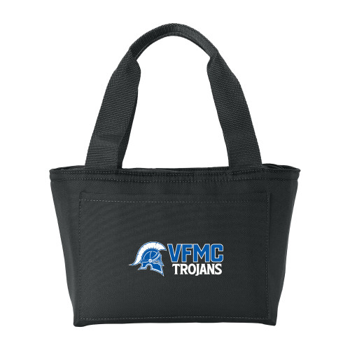  Insulated Black Lunch Tote - VFMC Trojans