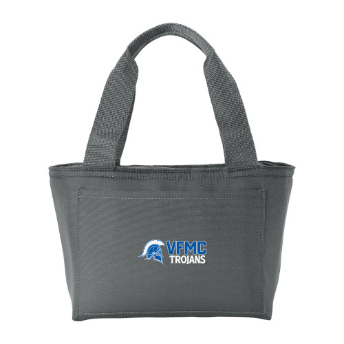  Insulated Grey Lunch Tote - VFMC Trojans