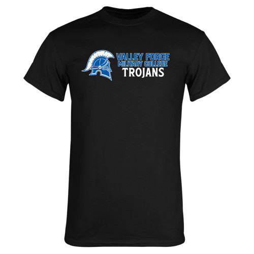  Black T Shirt - Valley Forge Military College Trojans
