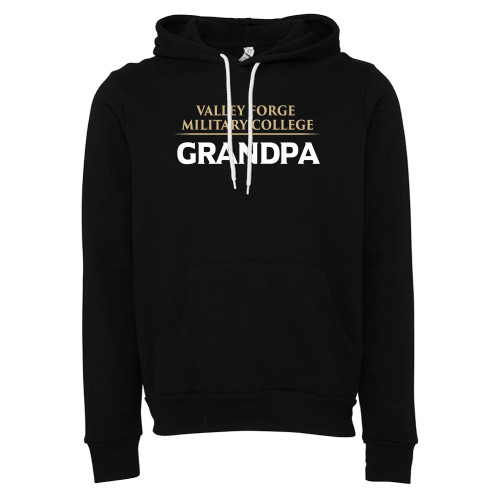  Bella + Canvas Black Fleece Hood - Grandpa