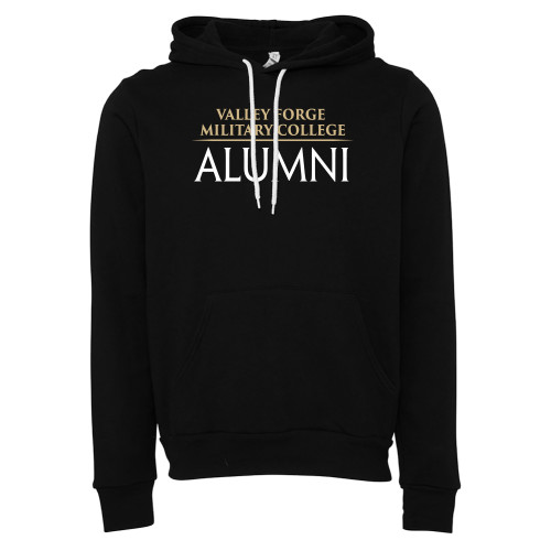  Bella + Canvas Black Fleece Hood - Alumni