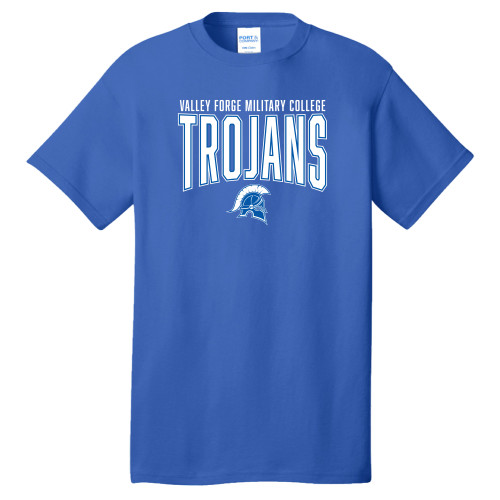  Extended Royal T Shirt - Trojans Arched