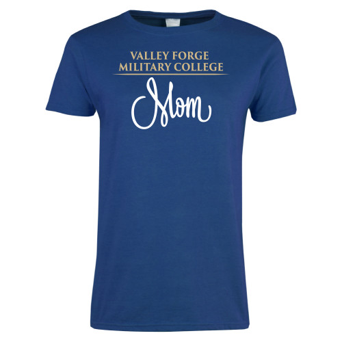  Womens Royal Short Sleeve Tee - Mom