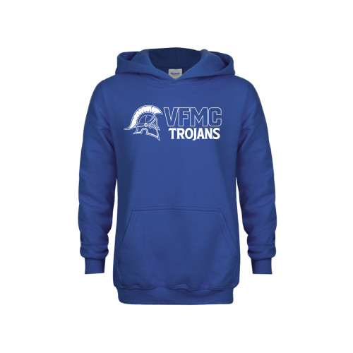  Youth Royal Fleece Hoodie - VFMC Trojans