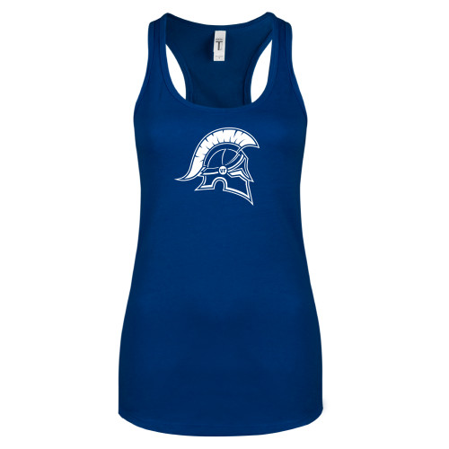  Next Level Racerback Tank Royal - Helmet Primary Athletic Mark