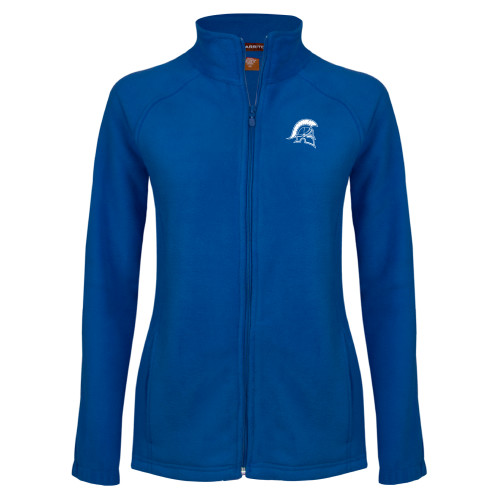  Womens Royal Fleece Full Zip Jacket - Helmet Primary Athletic Mark