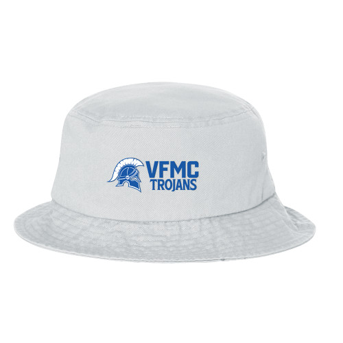  Sportsman White Bucket Hat - VFMC Trojans