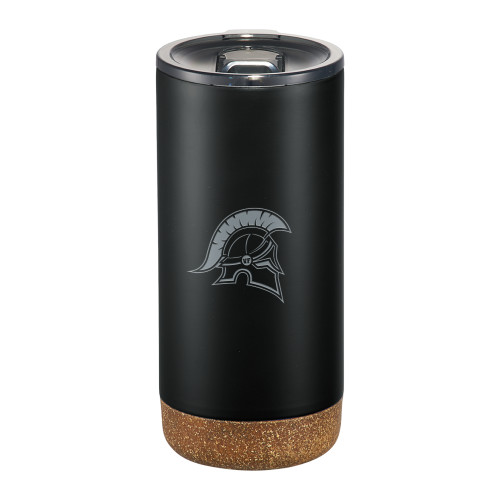  Valhalla Vacuum Insulated Black Tumbler 16oz - Helmet Primary Athletic Mark Engraved
