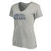 Thumbnail image for  Womens Plus Heather Grey V Neck T Shirt
