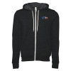 Thumbnail image for  Bella + Canvas Dark Grey Heather Full Zip Hood