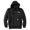 Thumbnail image for  Carhartt Black Rain Defender Paxton Hooded Zip Sweatshirt