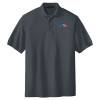 Thumbnail image for  Extended Charcoal Silk Touch Polo