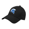 Thumbnail image for  Black Structured Adjustable Pro Style Hat