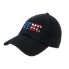 Thumbnail image for  Black Unstructured Adjustable Low Profile Hat
