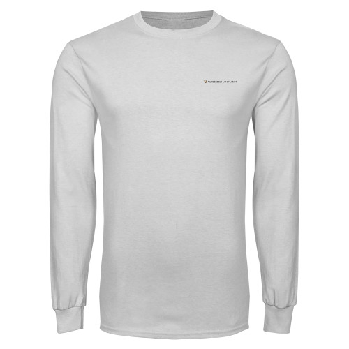  White Long Sleeve T Shirt - Vanderbilt LIFEFLIGHT