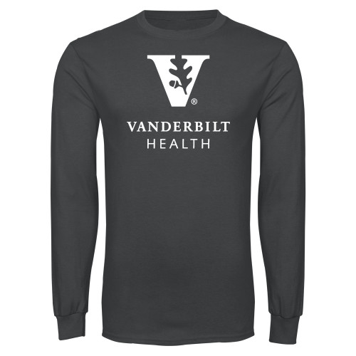  Charcoal Long Sleeve T Shirt - Vanderbilt Health