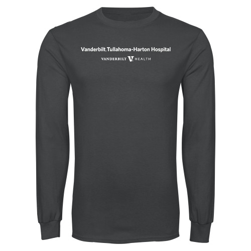  Charcoal Long Sleeve T Shirt - Vanderbilt Tullahoma-Harton Hospital Vanderbilt Health