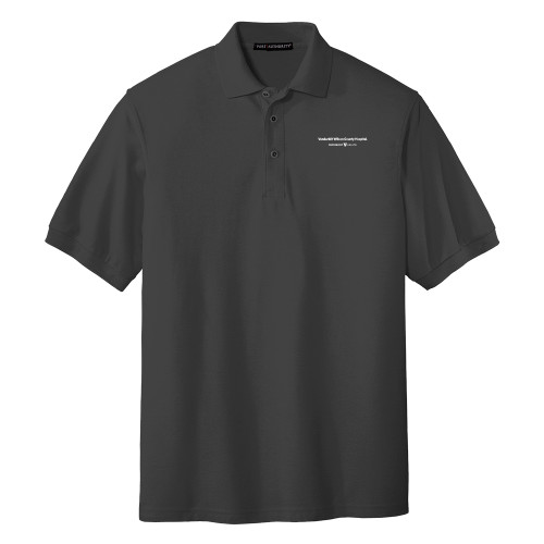  Charcoal Silk Touch Polo - Vanderbilt Wilson County Hospital