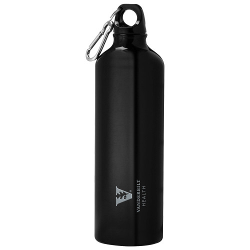  Venture Aluminum Black Bike Bottle 26oz - Vanderbilt Health Engraved