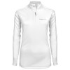 Thumbnail image for  Syntrel Womens White Interlock 1/4 Zip