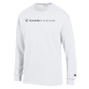 Thumbnail image for  Champion White Long Sleeve T Shirt