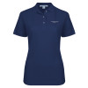 Thumbnail image for  Womens Silk Touch Navy Pique Polo